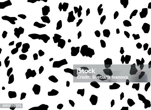 istock Dalmatian seamless pattern. Horizontal background, 1093698074