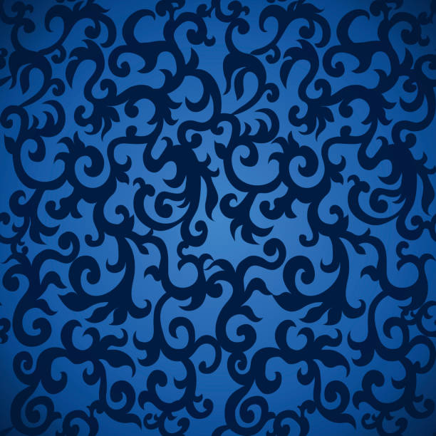 Filigree Wallpaper Illustrations, Royalty-Free Vector Graphics & Clip