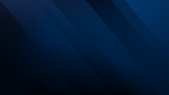 Dark blue dynamic gradient lines abstract background. Technology design.
