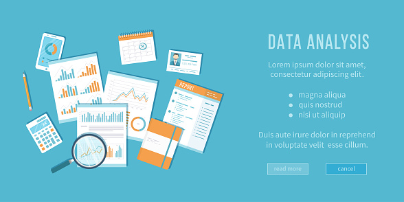 Data Analysis Concept Financial Audit Analytics Statistics ...