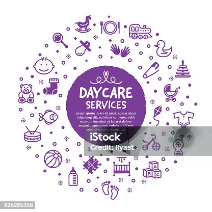 istock Daycare Services Poster 826285358
