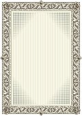 istock Decorative blank frame 472283803