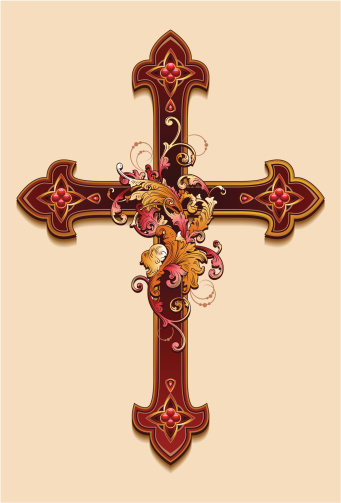 Decorative cross.