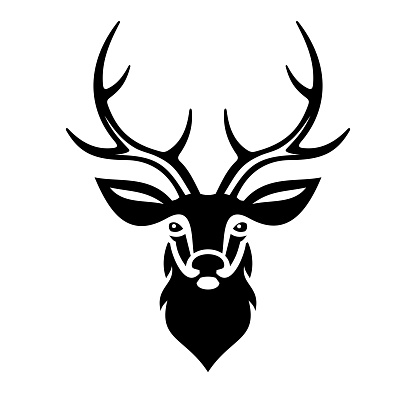 Deer Head. Vector