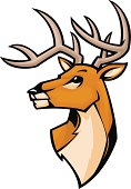 istock deer mascot 183958381