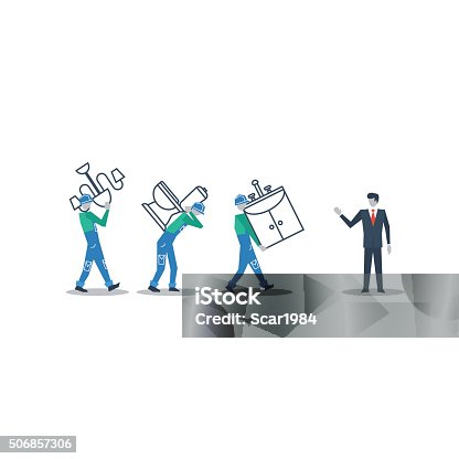 istock Delivery staff 506857306