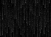 falling binary codes background