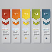 Design clean number banners template/graphic or website layout. Vector. EPS 10.
