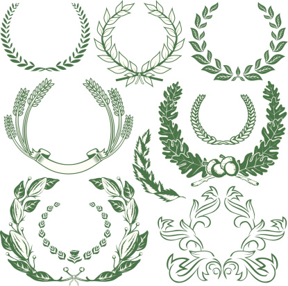 Design Elements - Laurels & Wreaths