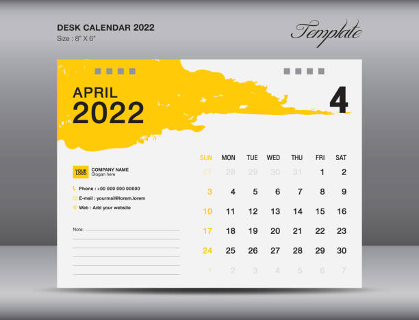 Desktop Calendar 2022 Download Desk Calendar 2022 Vector Art, Icons, And Graphics For Free Download