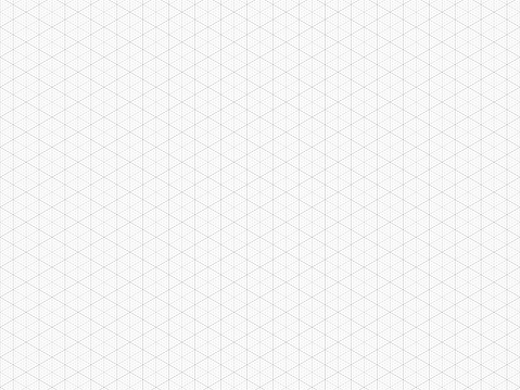 Detailed Isometric Grid. High Quality Triangle Graph Paper. Seamless Pattern. Vector Grid Template for Your Design. Real Size