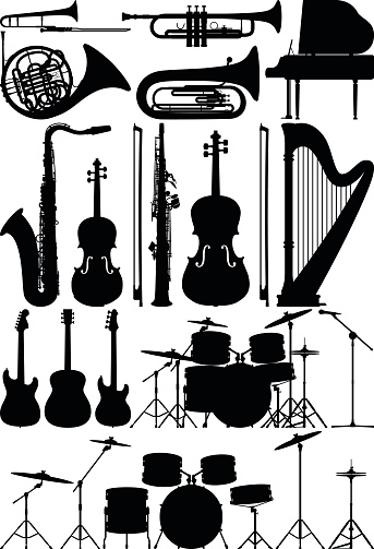 Detailed Musical Instruments