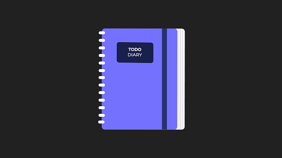 Diary icon vector design