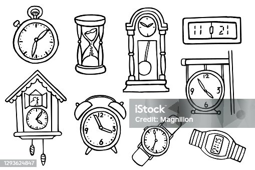 istock Different Kinds of Watches 1293624847