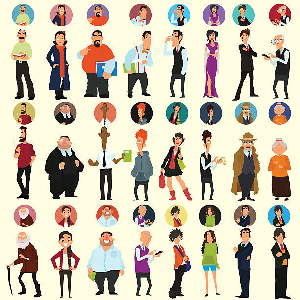 ilustrações de stock, clip art, desenhos animados e ícones de pessoas em todo o comprimento e diferentes posições - de corpo inteiro