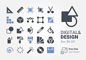 Digital & Design icon set 3