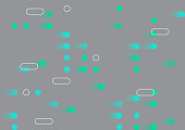 istock Digital Morse Code Background. 1318629086
