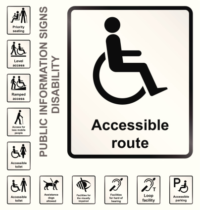 Disability Information Signs
