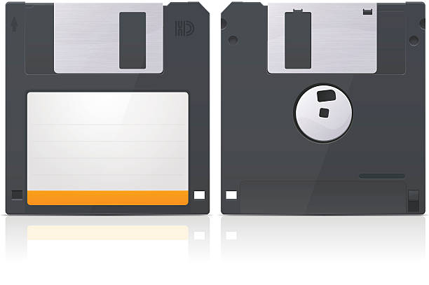 diskette - datenspeicher diskette stock-grafiken, -clipart, -cartoons und -symbole