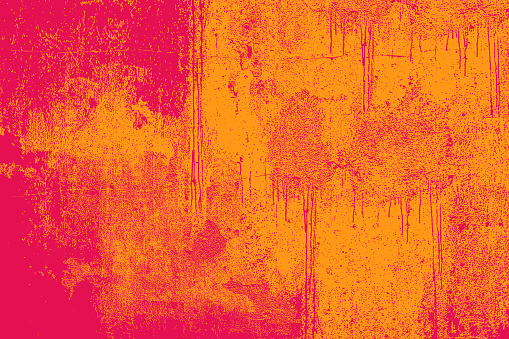 Distressed, textured and stained wall background