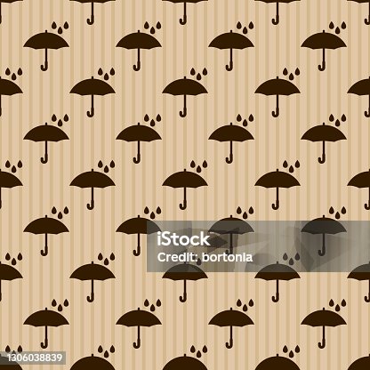 istock Do Not Get Wet Shipping Label Pattern 1306038839