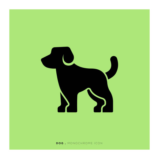 Dog Icon Dog Icon dog icons stock illustrations