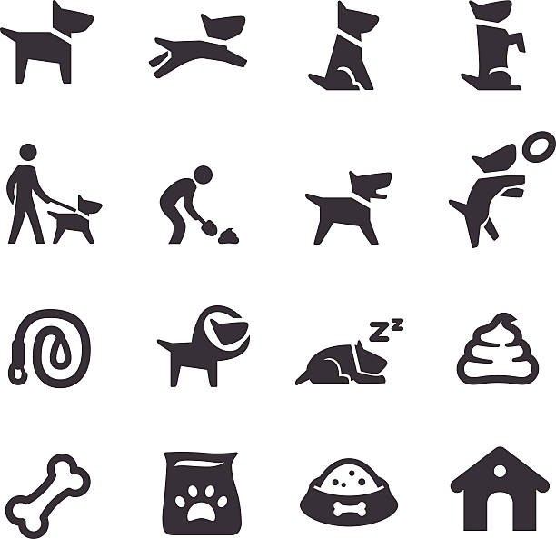 Dog Icons - Acme Series View All: dog symbols stock illustrations