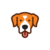 istock Dog logo 1153925640