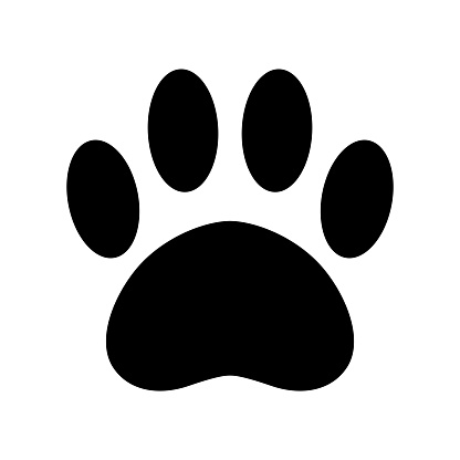 Black Footprint Logo