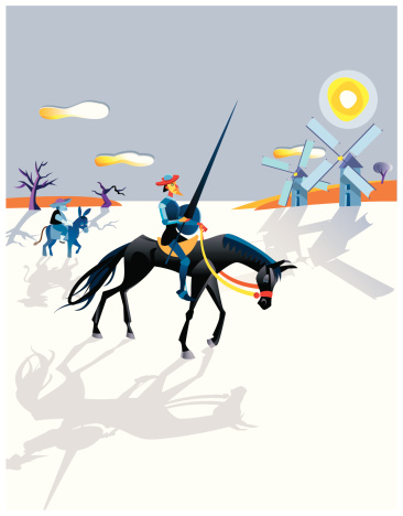 Don Quixote And Windmills