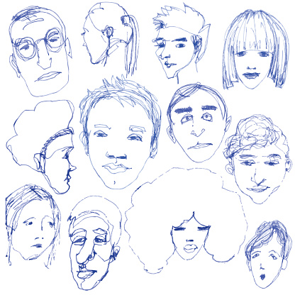 Doodle faces