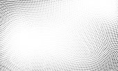 istock Dot halftone pattern background. Vector abstract circle wave grid or geometric gradient texture background 1135686227