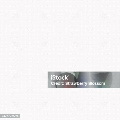 istock Dot pattern seamless vector black and white. 669922594