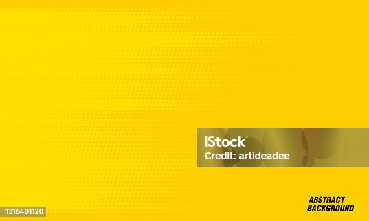 istock Dots halftone yellow, Halftone background design template.vector illustration.can use for corporate design, cover brochure, book, banner web, advertising, poster 1316401120