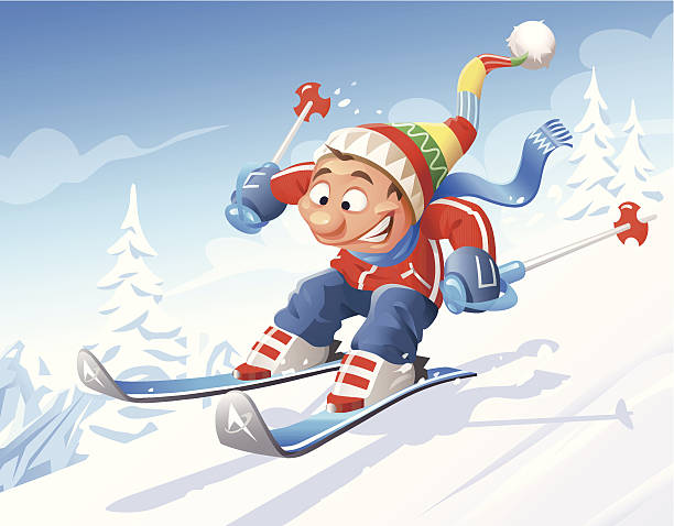 3,400 Funny Ski Illustrations &amp; Clip Art - iStock