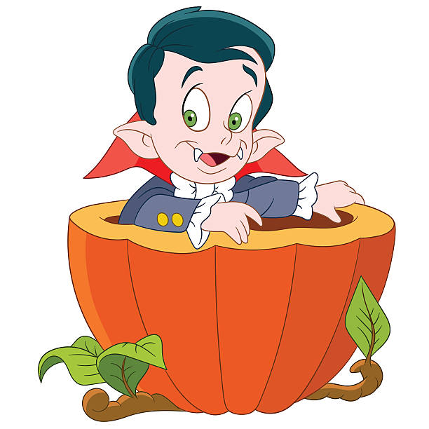 illustrazioni stock, clip art, cartoni animati e icone di tendenza di dracula di halloween - unkind
