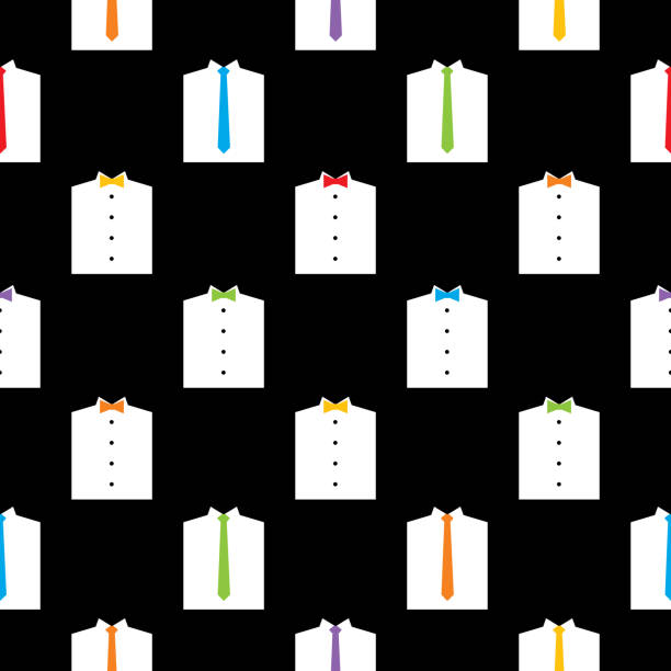 Black And Purple Tie Backgrounds Illustrations, Royalty-Free Vector