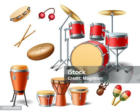 istock Drum instruments 1331345003