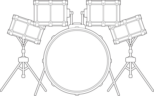 Drum Kit Outline