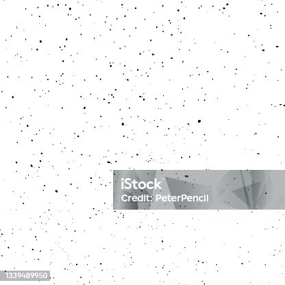istock Dust Grunge Texture. Black Dusty Scratchy Pattern. Abstract Grainy Background. Vector Design Artwork. Textured Effect. Crack. 1339489950