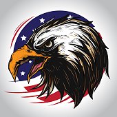 Strong Eagle Character of America icon