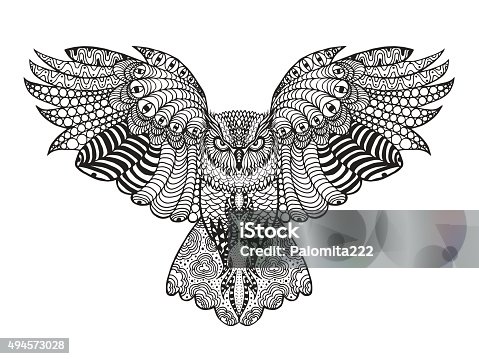 istock Eagle owl 494573028