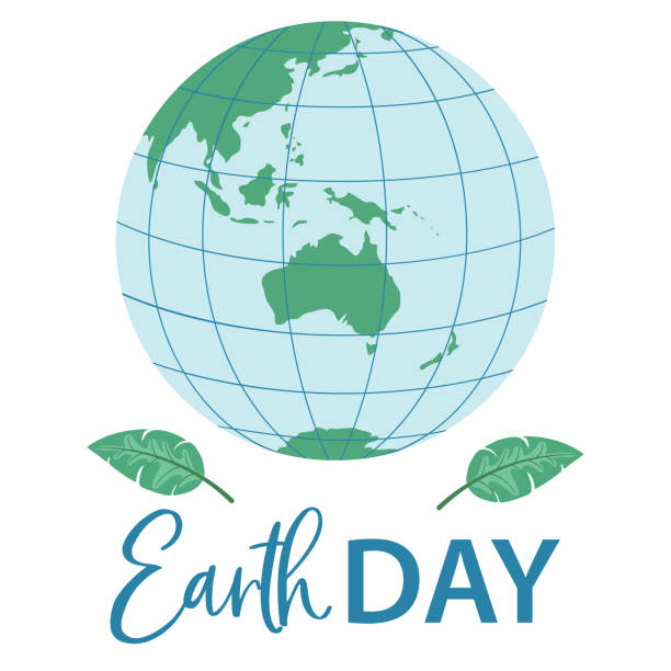 Earth Day 2021 vector art illustration