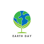 Earth. Earth environment icon. Earth day icon. Earth day vector. Earth day icon vector. Earth day logo. Earth day symbol. Earth icon isolated on white background. Earth day icon sign for logo, web, app, UI. Earth icon flat vector illustration.