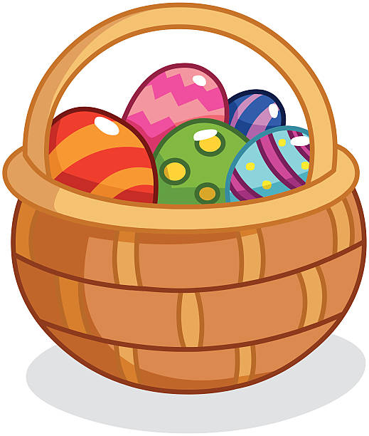 Osterkorb - Illustrationen und Vektorgrafiken - iStock