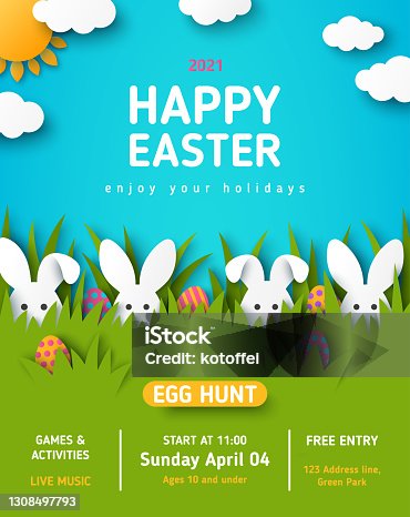 istock Easter egg hunt 1308497793