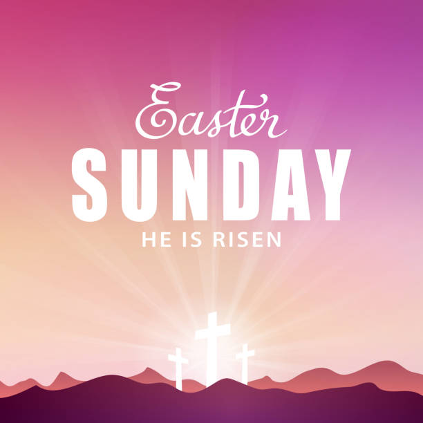 Easter Sunday  easter sunday stock illustrations