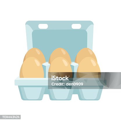 istock Eggs box icon 1134443424