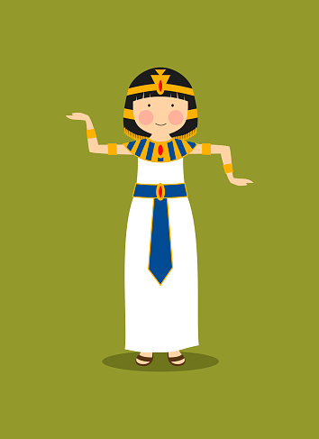 Egyptian national costume for women