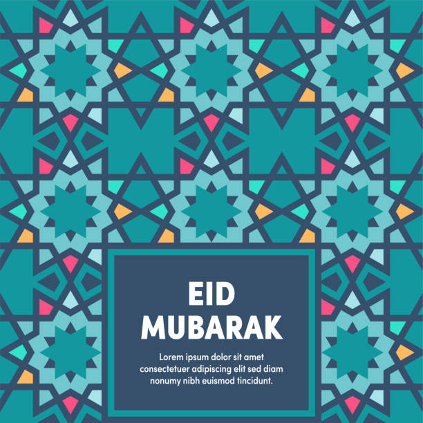 Modern design layout template for eid mubarak cover design for web banner or print advertising with abstract background.